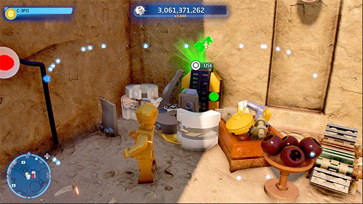 You will reach a closed imperial post - LEGO Skywalker Saga: Resistance Base - list of all puzzles - DQar - LEGO Skywalker Saga Guide