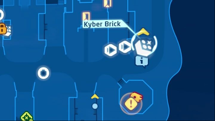 Collectible: Puzzle - Kyber Brick - LEGO Skywalker Saga: Resistance Base - list of all puzzles - DQar - LEGO Skywalker Saga Guide
