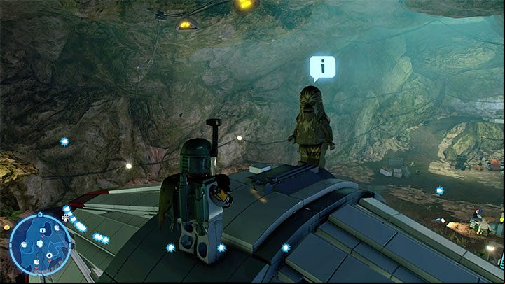 Look around the ship for hooks (example in screenshot 1) - LEGO Skywalker Saga: Wheres the Wookiee? - list of all (part 1) - Challenges - LEGO Skywalker Saga Guide