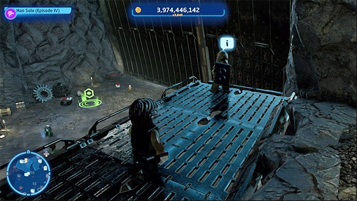 After landing, go towards the balconies and ladders shown in screenshot 1, thanks to which you will reach the path leading to the upper level - LEGO Skywalker Saga: Wheres the Wookiee? - list of all (part 1) - Challenges - LEGO Skywalker Saga Guide
