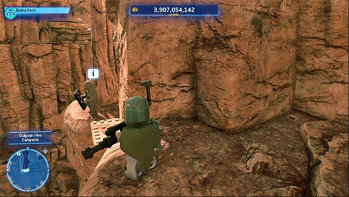 The wandering Wookiee is standing on a small rock ledge (screenshot above) and you have to make a few precise jumps to get to him - LEGO Skywalker Saga: Wheres the Wookiee? - list of all (part 1) - Challenges - LEGO Skywalker Saga Guide