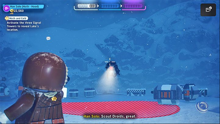 This level features 3 challenges - LEGO Skywalker Saga: Hoth and Cold - walkthrough - Episode 5 - The Empire Strikes Back - LEGO Skywalker Saga Guide