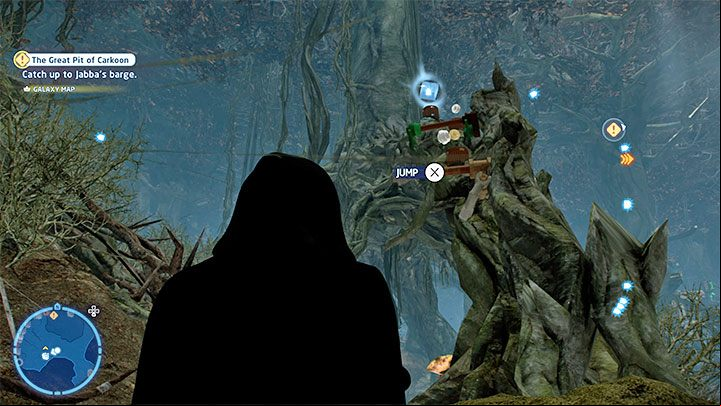 Choose any character that uses the Force - LEGO Skywalker Saga: Dragonsnake Bog - list of all puzzles - Dagobah - LEGO Skywalker Saga Guide