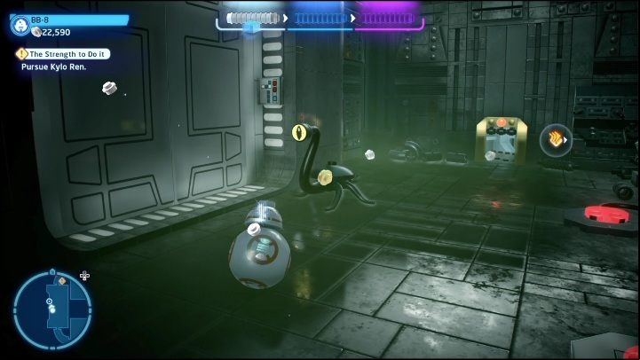 You'll receive another minikit part for destroying three black enemies standing in your path - LEGO Skywalker Saga: The Rise of Skywalker - list of collectibles and rewards - Minikits - LEGO Skywalker Saga Guide