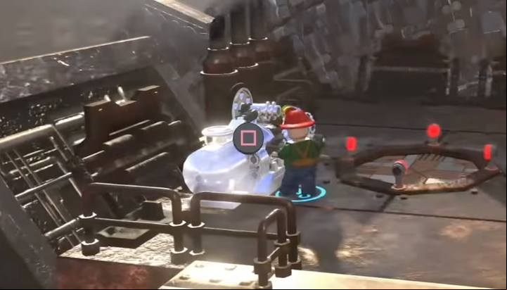 Minikit #1. - Minikits in Level 1 (Under-mined) in LEGO The Incredibles - Location of all minikits - LEGO The Incredibles Game Guide