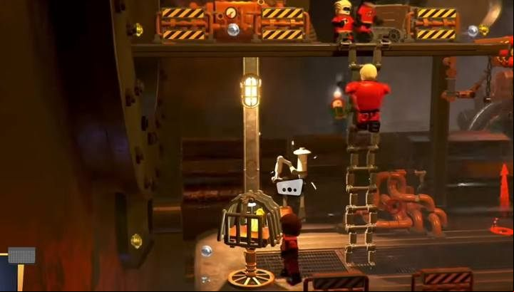 Minikit #7. - Minikits in Level 1 (Under-mined) in LEGO The Incredibles - Location of all minikits - LEGO The Incredibles Game Guide