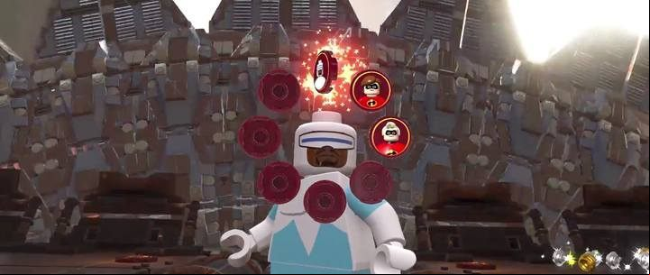 In the later part of the game you will unlock more heroes - this will not only make the combat more diverse, but will also allow you to get to previously inaccessible secrets. - Under-mined - Level 1 in LEGO The Incredibles Walkthrough - Walkthrough - LEGO The Incredibles Game Guide