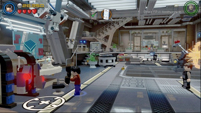 Go to the left side after activating the first item - Lack of Insight - Walkthrough - LEGO Marvels Avengers - Game Guide and Walkthrough