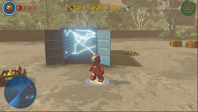 Stan Lee is imprisoned in the container shown on the picture - Stan Lee / Races - South Africa - secrets - LEGO Marvels Avengers - Game Guide and Walkthrough