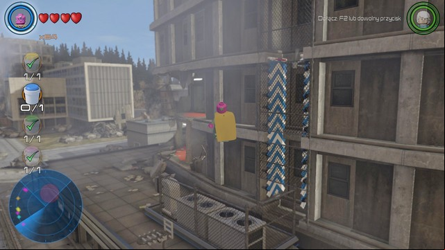 The third bucket is in the elevator shaft - Side missions - Sokovia - secrets - LEGO Marvels Avengers - Game Guide and Walkthrough