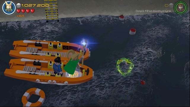 After leaving two boats on the ship walk on one of them and use, for example, Loki, to control the minds of the people and guide them safely to the rafts - Minikits - Lack of Insight - secrets - LEGO Marvels Avengers - Game Guide and Walkthrough