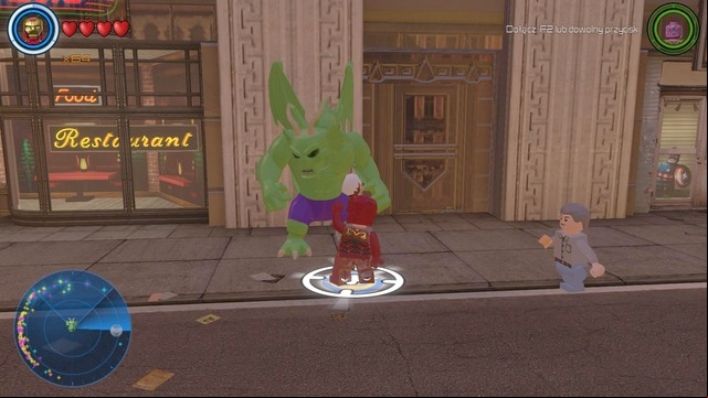 Whole on Time Square, meet with Fin Fang Foom and receive the mission from him - Side missions - North Manhattan - secrets - LEGO Marvels Avengers - Game Guide and Walkthrough