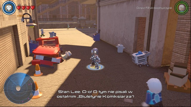 You will have another chance to save Stan Lee in central Manhattan - Stan Lee in peril - Manhattan - LEGO Marvels Avengers - Game Guide and Walkthrough
