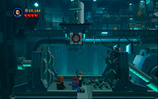 At the moment you will be transferred to a new location - Exploratory Laboratory | Walkthrough - Walkthrough - LEGO Marvel Super Heroes Game Guide & Walkthrough