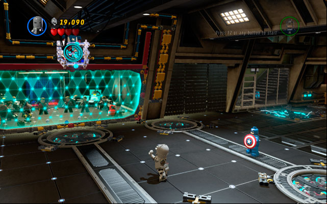 The old armor has the same advantages that mark 6 had, but without flying ability - Rebooted, Resuited | Walkthrough - Walkthrough - LEGO Marvel Super Heroes Game Guide & Walkthrough