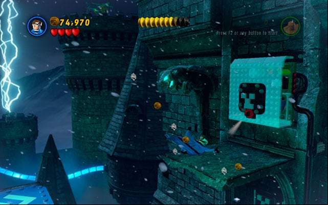 Switch into the Thing and break through the yellow wall - Doctor in the House | Walkthrough - Walkthrough - LEGO Marvel Super Heroes Game Guide & Walkthrough