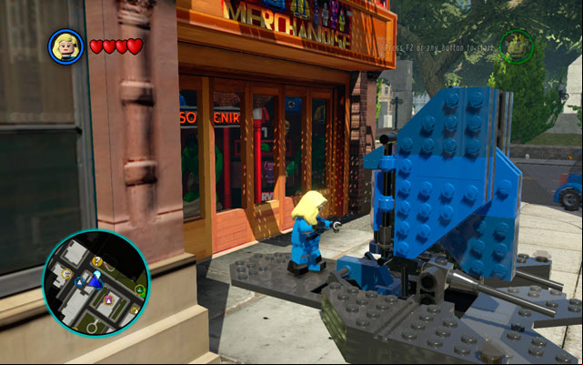 In this intersection the previous order of acting will be reversed - you will start in New York, heading to the S - New York / S.H.I.E.L.D. Helicarrier | Walkthrough - Walkthrough - LEGO Marvel Super Heroes Game Guide & Walkthrough