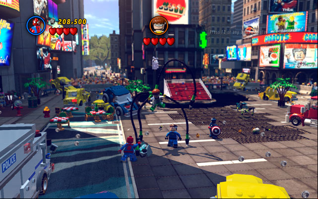The final battle with Doctor Octopus is quite demanding - Doctor Octopus | Boss fights - Boss fights - LEGO Marvel Super Heroes Game Guide & Walkthrough