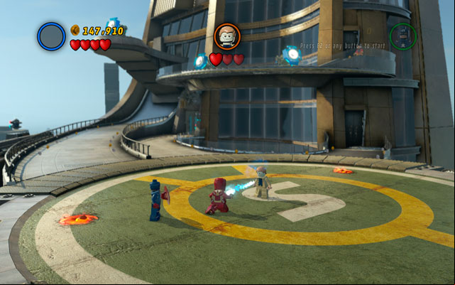 The struggle is very schematic - defeat all minions first, then wait for Mandarin to take control over your character - Mandarin & Aldrich Killian | Boss fights - Boss fights - LEGO Marvel Super Heroes Game Guide & Walkthrough