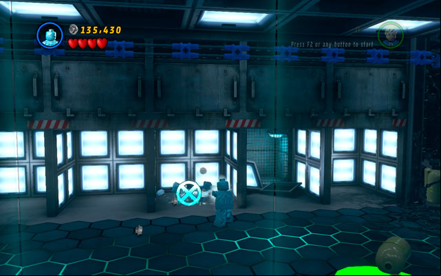 In the further area go to the corridor filled by cages - Exploratory Laboratory | Minikit Sets - Minikit Sets - LEGO Marvel Super Heroes Game Guide & Walkthrough