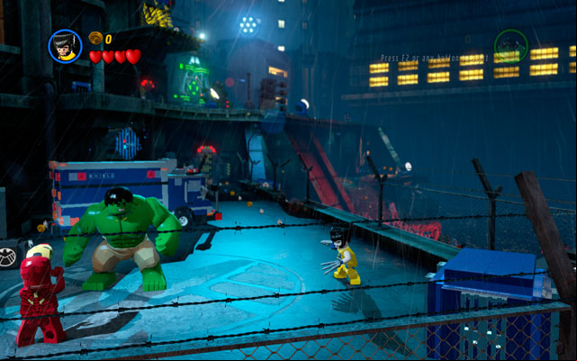 To receive this minikit, you must destroy five lifebelts hidden in the area - Rock Up at the Lock Up | Minikit Sets - Minikit Sets - LEGO Marvel Super Heroes Game Guide & Walkthrough