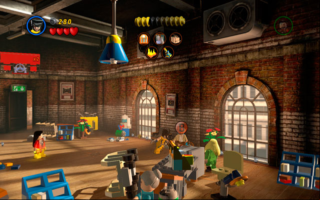You will find Stan Lee under the pile of sand in the right side of the room - Deadpool Bonus Missions | Stan Lee in Peril - Stan Lee in Peril - LEGO Marvel Super Heroes Game Guide & Walkthrough