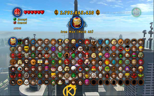 They are 152 characters in the game - Characters | Maps - Maps - LEGO Marvel Super Heroes Game Guide & Walkthrough
