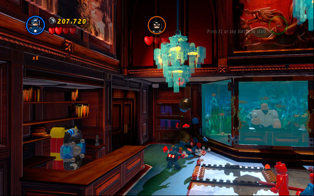 After defeating Electra, you will meet Bullseye - Feeling Fisky | Maps - Maps - LEGO Marvel Super Heroes Game Guide & Walkthrough