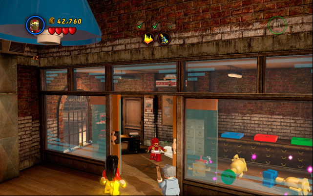 Finally walk to the office in the front of you and build the last newspaper - Tabloid Tidy Up | Deadpool Bonus Missions: Collectables - Deadpool Bonus Missions: Collectables - LEGO Marvel Super Heroes Game Guide & Walkthrough