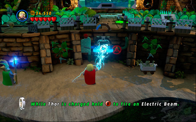 Choose Thor and jump down - Reptilian Ruckus | Deadpool Bonus Missions: Collectables - Deadpool Bonus Missions: Collectables - LEGO Marvel Super Heroes Game Guide & Walkthrough