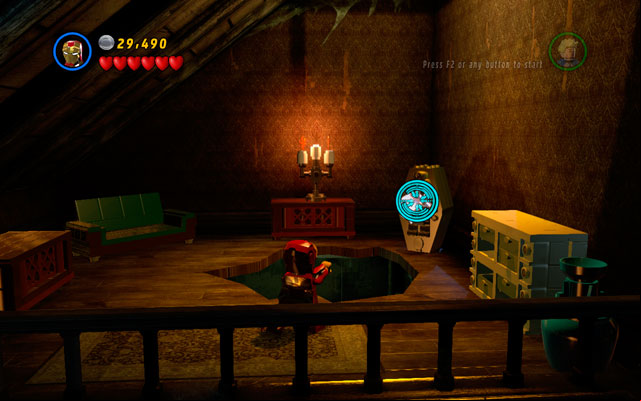 To rescue Stan Lee, choose character with rocket attack and shoot at the silver padlock on the coffin - Stranger Danger | Deadpool Bonus Missions: Collectables - Deadpool Bonus Missions: Collectables - LEGO Marvel Super Heroes Game Guide & Walkthrough