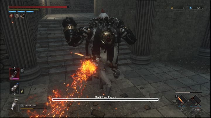 The biggest threat is fury attack - Lies of P: How to defeat the Mad Clown Puppet boss? - Sidebars - Lies of P Guide