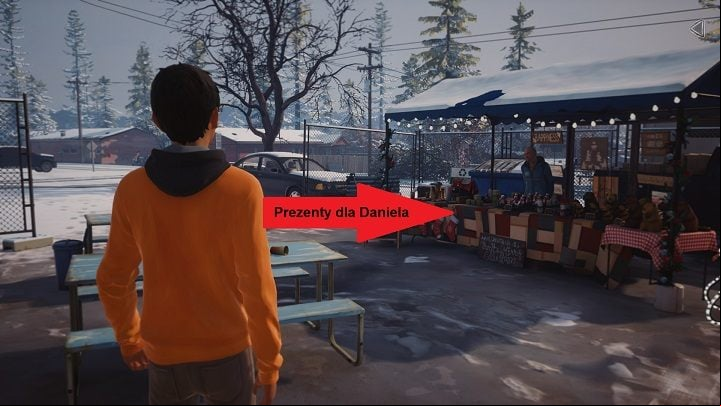 Here, you can buy a snowman, a sitting bear or a wooden bear - Chapter III - Holidays, holidays and... | Life is Strange 2 Ep. 2 Walkthrough - Episode 2 Walkthrough - Life is Strange 2 Game Guide