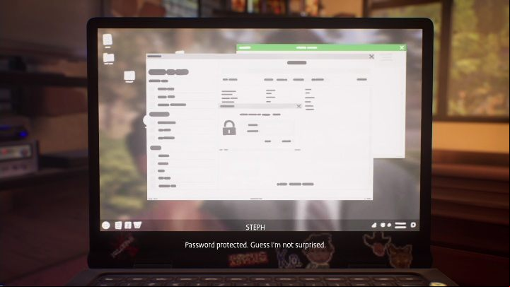 However, it will soon turn out that you won't have access to the files - Life is Strange True Colors: Preparation - walkthrough - Chapter 3 Monster or Mortal - Life is Strange True Colors Guide