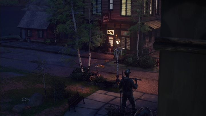 To meet Ryan / Steph head to the bar and then go to the top of the building - Life is Strange True Colors: Festival - walkthrough - Chapter 4 Flicker - Life is Strange True Colors Guide