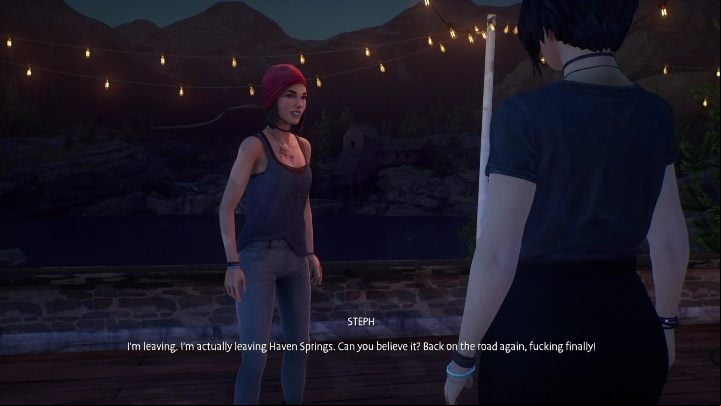 On the roof you will meet the person to whom you gave the rose - Life is Strange True Colors: Festival - walkthrough - Chapter 4 Flicker - Life is Strange True Colors Guide