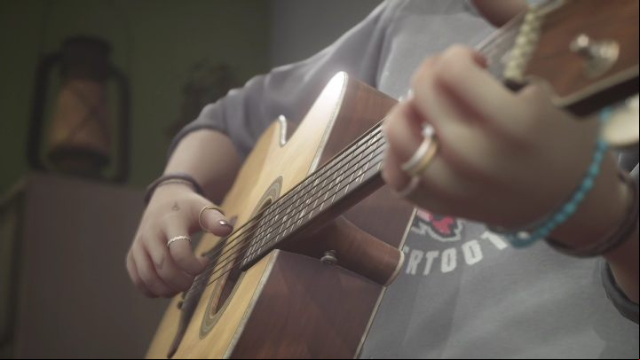 Then you just have to fix the guitar and play on it - Life is Strange True Colors: The psychologists office - walkthrough - Chapter 5 Side B - Life is Strange True Colors Guide
