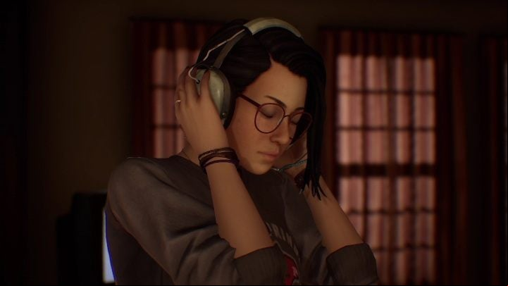 Alex will wear headphones so she can't hear the argument - Life is Strange True Colors: Home - walkthrough - Chapter 5 Side B - Life is Strange True Colors Guide