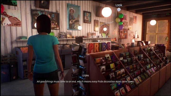 Start with wooden sign with the inscription "Pride" - Life is Strange True Colors Wavelengths: Summer - walkthrough - Wavelengths DLC - Life is Strange True Colors Guide
