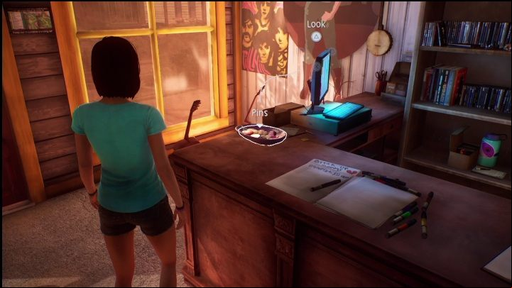 Another series of memories about Chloe will appear when you collect pins which are on the counter, right next to the cash - Life is Strange True Colors Wavelengths: Summer - walkthrough - Wavelengths DLC - Life is Strange True Colors Guide