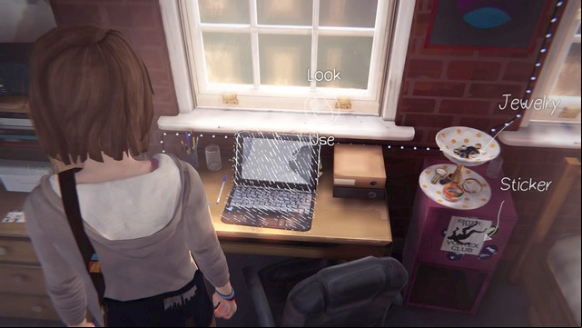 After getting into Victorias room take a look to the right, where you will see some pictures of her - Life is Strange: Chrysalis, Chapter 3 - Walkthrough - Life is Strange Game Guide & Walkthrough