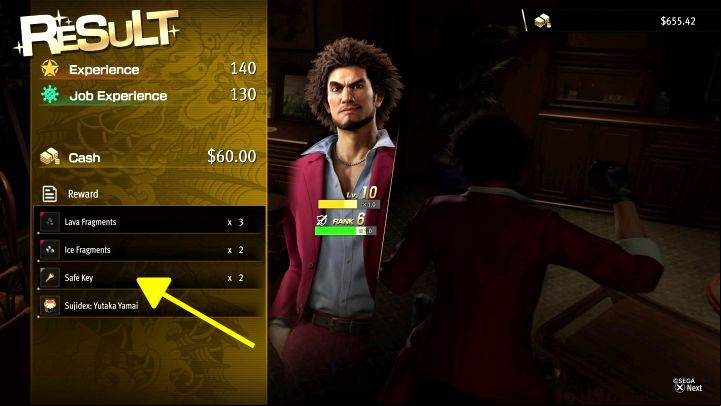 3 - Infinite Wealth: How to obtain safe keys? - FAQ - Like a Dragon Infinite Wealth Guide