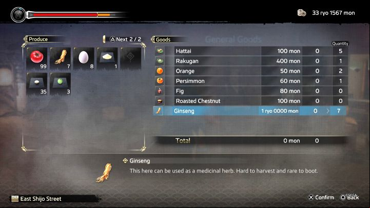 If you need Ginseng NOW, you can buy it at one of the stores - Like a Dragon Ishin: How to get Ginseng? - Ryoma and character development - Like a Dragon Ishin Guide
