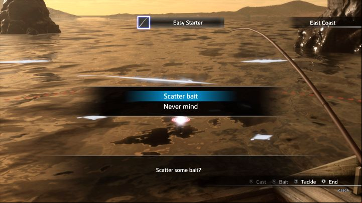 If you have a bait with you, you can use it before fishing - Like a Dragon Ishin: Fishing mini-game - Secrets and activities - Like a Dragon Ishin Guide
