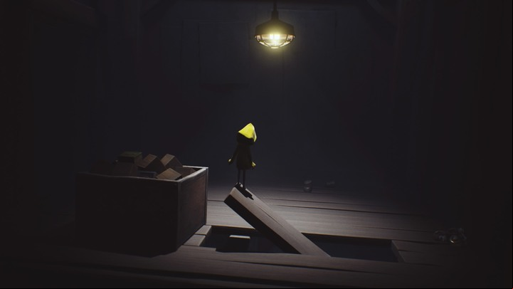 Find a hidden age in the floor and go down. - Little Nightmares: Shoe room and Toy room - walkthrough - The Lair - Little Nightmares Game Guide