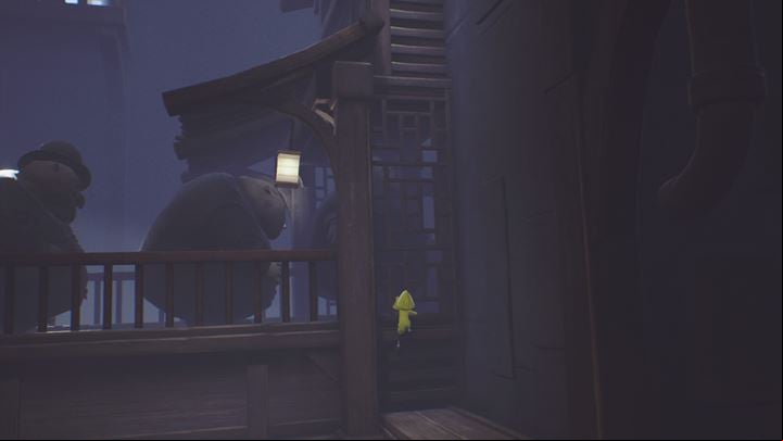 New guests - this is not good. - Little Nightmares: Enter the dining hall - walkthrough - The Guest Area - Little Nightmares Game Guide