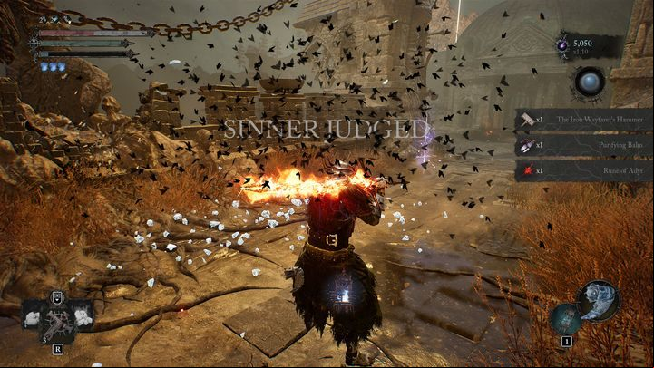 For defeating The Iron Wayfarer, you' - Lords of the Fallen: How to defeat The Iron Wayfarer boss? - Optional - Lords of the Fallen Guide