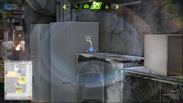 Next, use the Noise Amp to investigate the cabinet in the alley behind the restaurant, where you will find the Free Voucher 2 - Lost Judgment: Squirrel search Showa Street - all squirrels, map - Kamurocho - Lost Judgment Guide