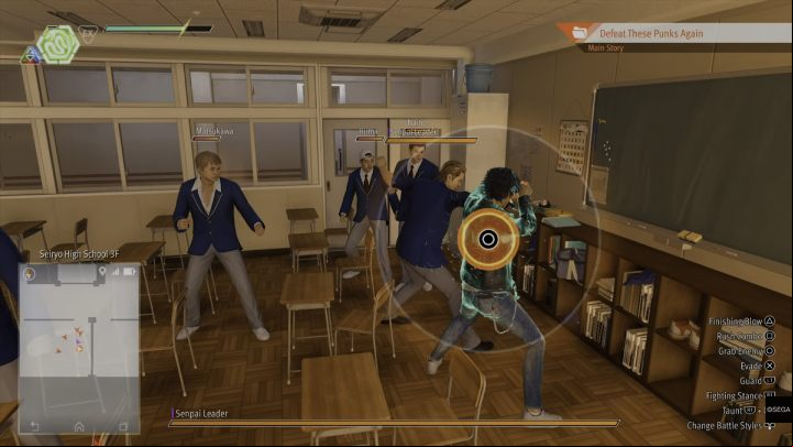 When a fight starts, immediately take the strongest opponent's weapon and then deal with the rest of enemies - Lost Judgment: Chapter 2 Vicious Cycle - walkthrough - Main storyline walkthrough - Lost Judgment game guide