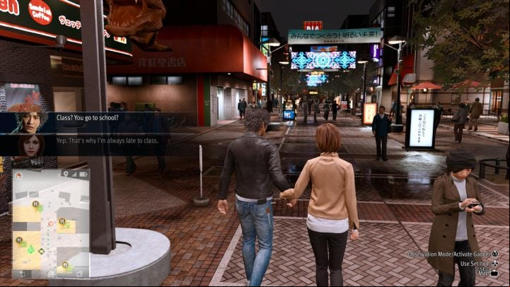 Head to the designated location and wait for Emily at the station - Lost Judgment: Step by Step - walkthrough - Side Cases - Lost Judgment Guide